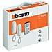 Kit Audio 2 Fili Bifamiliare Con Pulsantiera Linea 2000 Da Parete E Citofoni Sprint L2. I Citofoni Sono Dotati Di Pulsante Apertura Serratura E Pulsante Configurabile Per Funzioni Ausiliarie. - Foto miniatura 1