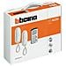Kit Audio 2 Fili Bifamiliare Con Pulsantiera Linea 2000 Da Parete E Citofoni Sprint L2. I Citofoni Sono Dotati Di Pulsante Apertura Serratura E Pulsante Configurabile Per Funzioni Ausiliarie. - Foto miniatura 5