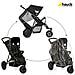 Passeggino Gemellare Freerider Black - Foto miniatura 1