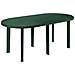 Tavolo Ovale Verde - Modello Tavolo 180x90 - Foto miniatura 1