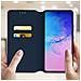 Custodia Samsung Galaxy S10 Lite Portacarte Funzione Supporto Similpelle Blu - Foto miniatura 2