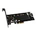 PCEM2-DC Scheda Adattatore per SSD M. 2 NVMe / SATA  - Foto miniatura 4