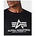 Alpha Industries Basic Sweater Maglione, Nero (nero 03), M Uomo - Foto miniatura 3