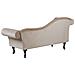 Chaise Longue Per Lato Sinistro In Velluto Beige Lattes - Foto miniatura 13