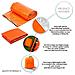5 Premium Emergenza Termica Di Sopravvivenza Agli Agenti Atmosferici Dormire Bag Bivvy - Foto miniatura 4