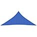 Vela Parasole 160 g / m² Blu 4x4x4 m in HDPE - Foto miniatura 2
