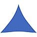 Vela Parasole 160 g / m² Blu 4x4x4 m in HDPE - Foto miniatura 1