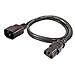 1.8m 250V 10A, C13 coupler, 1,8m, Nero, 250V, 10A, 0 - 70 C - Foto miniatura 1