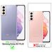 Custodia Compatibile Con Samsung Galaxy S21 Plus In Liquid Nero - Coperchio Protettivo In Silicone Tpu Flessibile - Foto miniatura 2