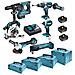 Kit 6 Elettroutensili Professionali a Batteria LXT 18 Volt + 3 Batterie + 4 Contenitori MakPac + 1 Caricabatterie - Foto miniatura 1