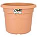 Vaso Rotonda Rosa Plastica Ø 30 Cm - Foto miniatura 1