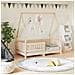 Giroletto per Bambini 70x140 cm in Legno Massello di Pino - Foto miniatura 1