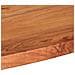 Piano Tavolo 80x40x2,5cm Ovale In Legno Massello Di Acacia - Foto miniatura 7