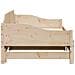 Divano Letto con Letto Estraibile 90x190 cm Legno Massello Pino - Foto miniatura 7