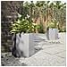 Fioriere da Giardino 2 pz Esagono 46x40x45cm Acciaio Zincato - Foto miniatura 3