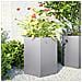 Fioriere da Giardino 2 pz Esagono 46x40x45cm Acciaio Zincato - Foto miniatura 6