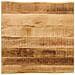 Piano Tavolo Bordi Vivi 40x40x3,8cm Legno Massello Mango Grezzo - Foto miniatura 1