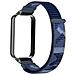 Cinturino In Nylon Per Xiaomi Redmi Band 2/8 Active Navyblue - Foto miniatura 2