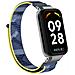 Cinturino In Nylon Per Xiaomi Redmi Band 2/8 Active Navyblue - Foto miniatura 3