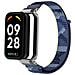 Cinturino In Nylon Per Xiaomi Redmi Band 2/8 Active Navyblue - Foto miniatura 4
