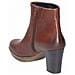 Stivali Con Zip Da Donna In Pelle Marrone 37 - Foto miniatura 3