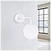 Lampada Da Parete Astral 1 Bianco Sl. 1658 - Minimalista Lampada Da Parete Bianco 21x10x22 Cm - Foto miniatura 2