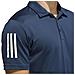Polo  3-stripe Basic Gk2883, Uomini, Blu, S - Foto miniatura 2