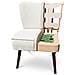 Set Di 2 Poltrone Cocktail Jofi In Tessuto Spugna Bianco - Foto miniatura 4