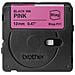BTAG-P31 nastro per etichettatrice Nero su rosa - Foto miniatura 2