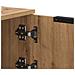 Mobile Tv Marrone Artigianale 102x35x36,5 Cm Legno Multistrato - Foto miniatura 7