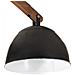 Lusso Casadino -  Lampada Da Soffitto 25 W Nera 29x18x85 Cm E27 - Foto miniatura 5