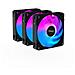 AORUS EZ CHAIN FAN 120 (3-Pack) Scheda madre Ventilatore 12 cm Nero 3 pz - Foto miniatura 7