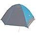 Tenda da Campeggio a Cupola per 6 Persone Blu Impermeabile - Foto miniatura 4