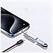 Adattatore Otg Da Type-c A Usb 3.0 + Tc Charging, Design Ovale - Trasferimento Dati Ad Alta Velocità E Ricarica Rapida Pd Silver - Foto miniatura 1