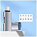 Adattatore Otg Da Type-c A Usb 3.0 + Tc Charging, Design Ovale - Trasferimento Dati Ad Alta Velocità E Ricarica Rapida Pd Silver - Foto miniatura 4