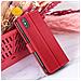 Custodia A Portafoglio Per Iphone Xs Max Con Funzione Supporto E Linguetta Magnetica, Rosso - Foto miniatura 4