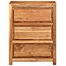 Lusso Casadino -  Cassettiera 55x33x75 Cm In Legno Massello Di Acacia - Foto miniatura 3