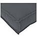 Cuscino per pallet per schienale Antracite 60x40x12 cm Tessuto Oxford - Foto miniatura 5