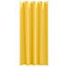 Tende con tende 2 pcs giallo senape 260x140cm Poliestere - Foto miniatura 4