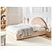 Letto Contenitore Bouclé Chadenet 160 X 200 Cm Rosa Pesca - Foto miniatura 1