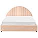 Letto Contenitore Bouclé Chadenet 160 X 200 Cm Rosa Pesca - Foto miniatura 6