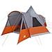 Tenda Teepee con tetto Grigio e arancione 720 x 465 x 295 cm - Foto miniatura 1