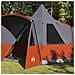 Tenda Teepee con tetto Grigio e arancione 720 x 465 x 295 cm - Foto miniatura 3