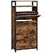 SCARPIERA LBS101B01 Truciolato marrone rustico per corridoio - Foto miniatura 1