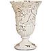 Vaso In Magnesio Bianco 18x18x27h - Foto miniatura 3