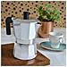 Caffettiera Moka Capri 9 tazze - In Alluminio per Caffè Espresso Tradizionale Italiano - Foto miniatura 2