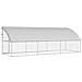 Cuccia per cani 3 pcs Argento 6 x 2 x 2 m Acciaio zincato - Foto miniatura 6
