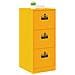 Armadio per File con cassetto Giallo senape 44 x 50 x 106.5 cm - Foto miniatura 3