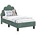 Struttura letto per bambini con testata Verde Mare 70 x 140 cm - Foto miniatura 1