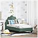 Struttura letto per bambini con testata Verde Mare 70 x 140 cm - Foto miniatura 2